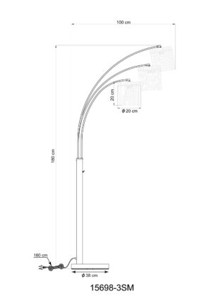 globo-lámparademesa-gorley-dorado-vidrio-lámparadearco-e27-15698-3sm-1