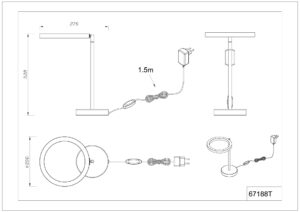 globo-lámparademesa-grenvix-negro-metal-led-67188t-1