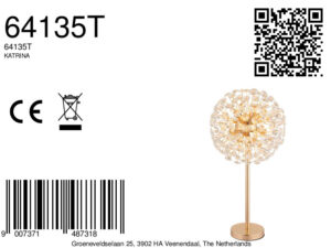 globo-lámparademesa-katrina-dorado-vidrio-ø35cm-g9-64135t-8a