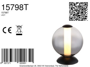 globo-lámparademesa-lacy-negro-vidrio-ø18cm-led-15798t-8a