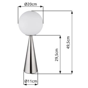 globo-lámparademesa-pinpal-acero-metal-ø20cm-e27-21031n-1