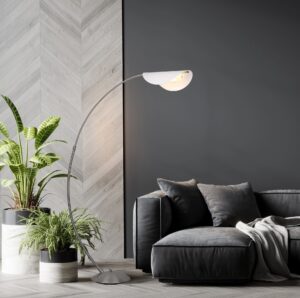 globo-lámparademesa-robles-acero-metal-lámparadearco-led-58032n-1