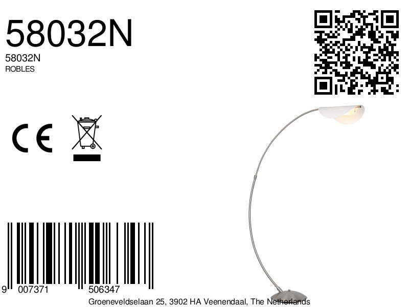 globo-lámparademesa-robles-acero-metal-lámparadearco-led-58032n-8a