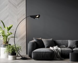 globo-lámparademesa-robles-negro-metal-lámparadearco-led-58032s-1