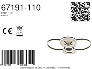 globo-plafón-blasius-blanco-metal-led-67191-110-8a