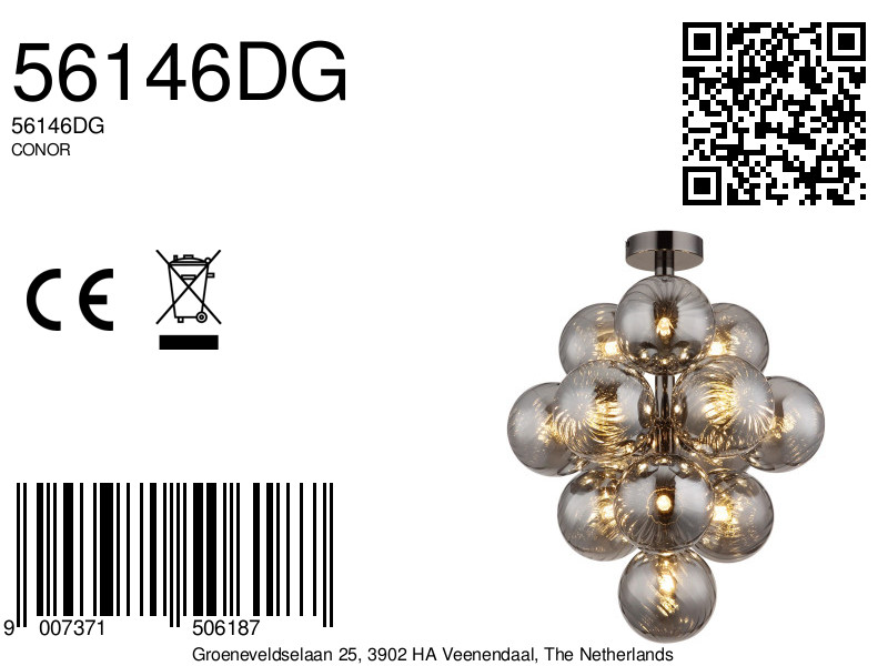 globo-plafón-conor-antracita-vidrio-ø40cm-g9-56146dg-8a