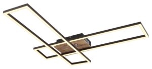 globo-plafón-dakari-negro-metal-led-67208-30-1