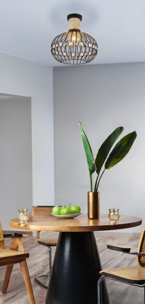 globo-plafón-dorthy-negro-metal-ø38cm-e27-15778d-1