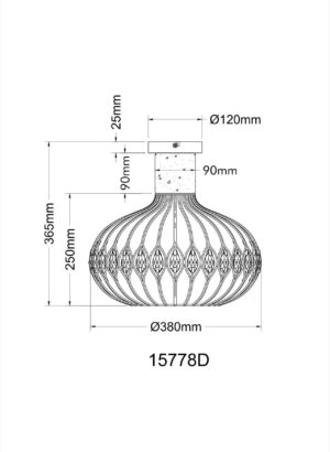 globo-plafón-dorthy-negro-metal-ø38cm-e27-15778d-1