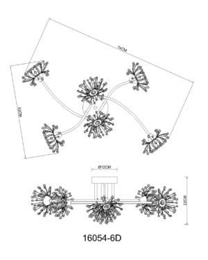 globo-plafón-fiore-ámbar-vidrio-g9-16054-6d-1