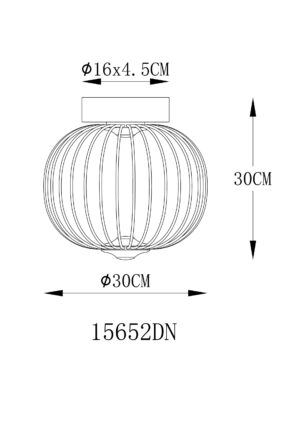 globo-plafón-galway-acero-metal-ø30cm-led-15652dn-1
