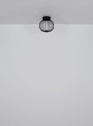 globo-plafón-galway-negro-metal-ø30cm-led-15652d-1