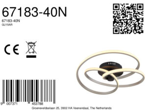 globo-plafón-glyxar-acero-metal-ø50cm-led-67183-40n-8a