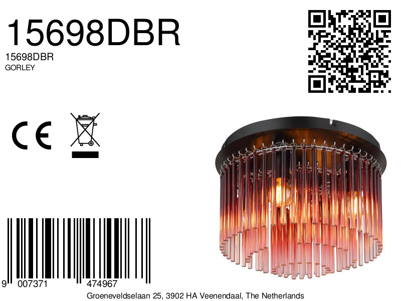 globo-plafón-gorley-negro-vidrio-ø32cm-e14-15698dbr-8a