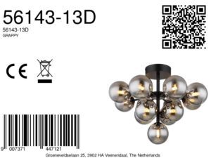 globo-plafón-grappy-negro-vidrio-ø56cm-g9-56143-13d-8a