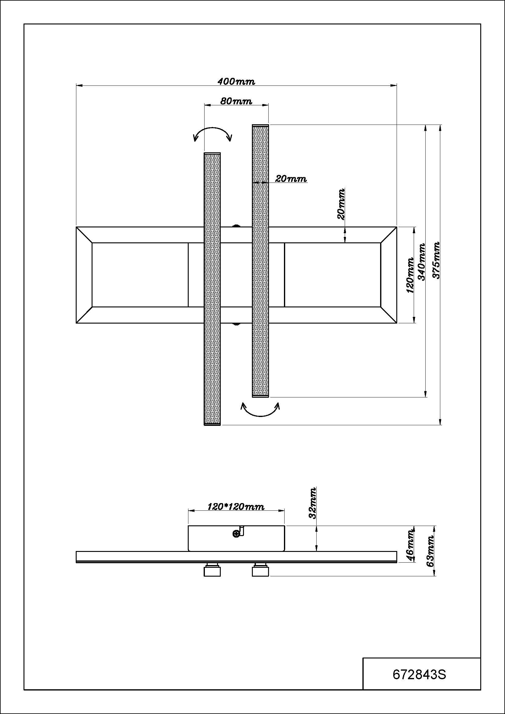 globo-plafón-highway-negro-plástico-led-672843s-1