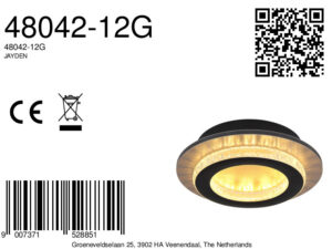 globo-plafón-jayden-negro-metal-ø20cm-led-48042-12g-8a