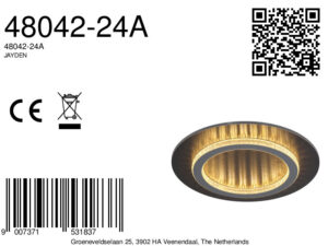 globo-plafón-jayden-negro-metal-ø35cm-led-48042-24a-8a