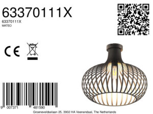 globo-plafón-mateo-marrón-metal-ø40cm-e27-63370111x-8a