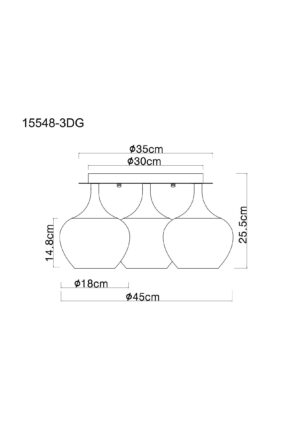 globo-plafón-maxy-rojo-vidrio-ø45cm-e27-15548-3dg-1