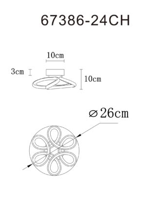 globo-plafón-melisand-bronce-metal-ø26cm-led-67386-24ch-1
