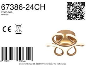 globo-plafón-melisand-bronce-metal-ø26cm-led-67386-24ch-8a