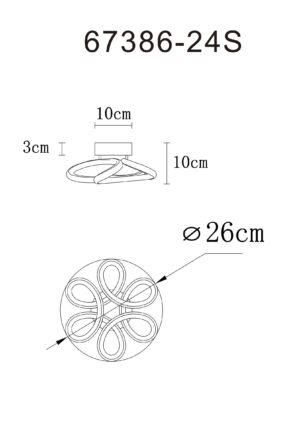 globo-plafón-melisand-plateado-metal-ø26cm-led-67386-24s-1
