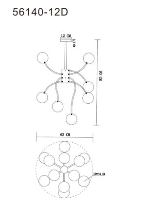 globo-plafón-riha-acero-vidrio-ø62cm-g9-56140-12d-1