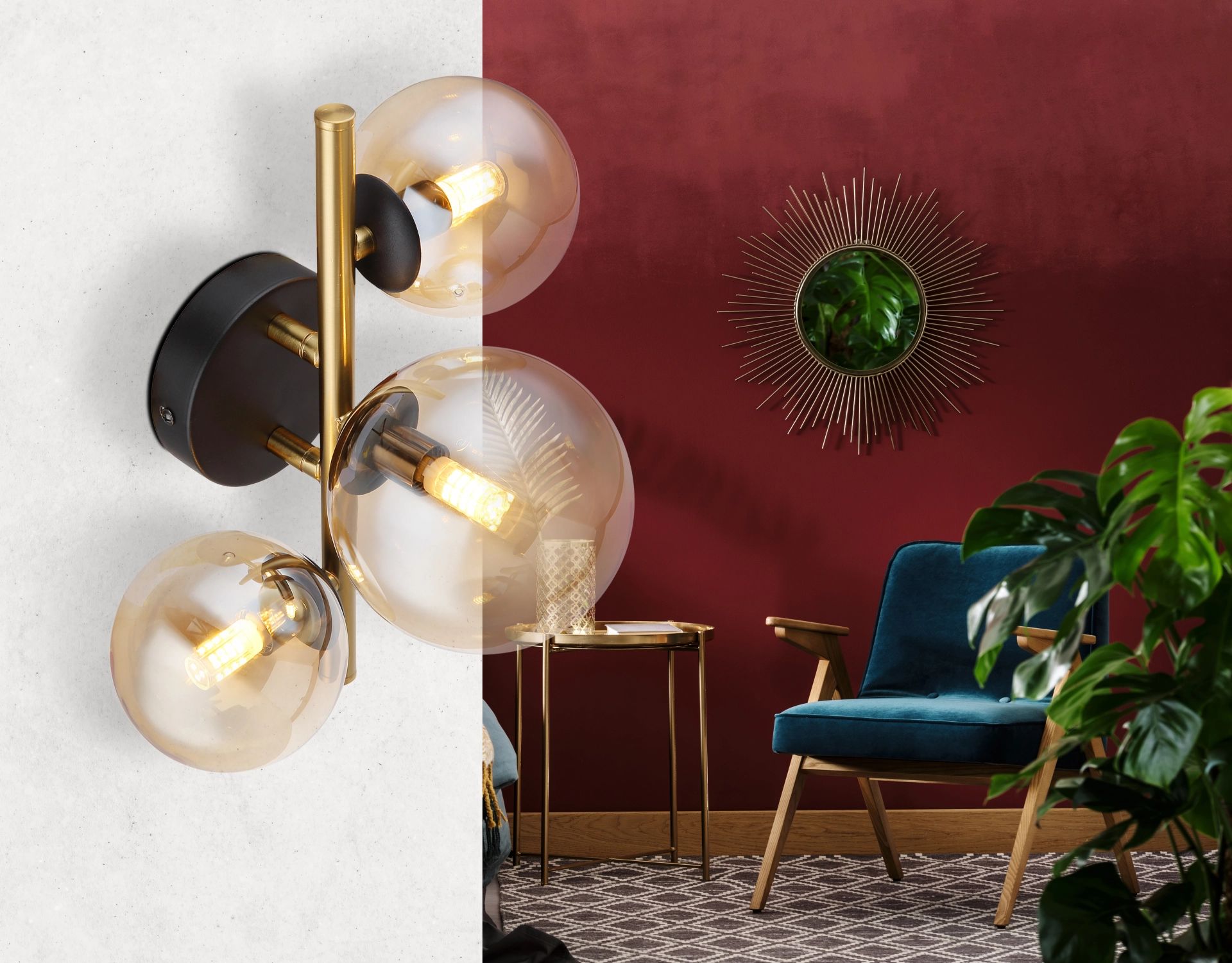 globo-plafón-riha-dorado-vidrio-lámparadevidriodecolor-g9-56135-3w-1