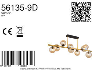 globo-plafón-riha-dorado-vidrio-lámparadevidriodecolor-g9-56135-9d-8a