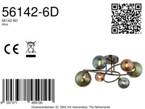 globo-plafón-riha-multicolor-vidrio-ø65cm-g9-56142-6d-8a