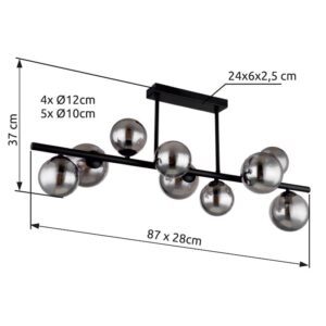 globo-plafón-riha-negro-vidrio-lámparadevidriodecolor-g9-56133-9d-1