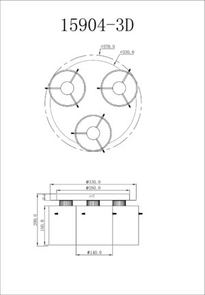 globo-plafón-tulivar-negro-vidrio-ø37cm-e27-15904-3d-1