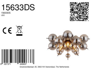 globo-plafón-udo-negro-vidrio-ø55cm-e14-15633ds-8a