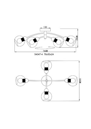 globo-plafón-zarlona-multicolor-vidrio-lámparadevidriodecolor-e27-54047-4-1