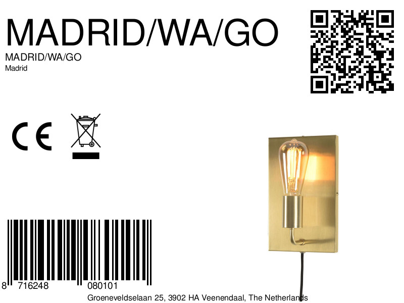 it'saboutromi-apliquedepared-madrid-dorado-metal-lámparadecabecera-e27-madrid/wa/go-8a
