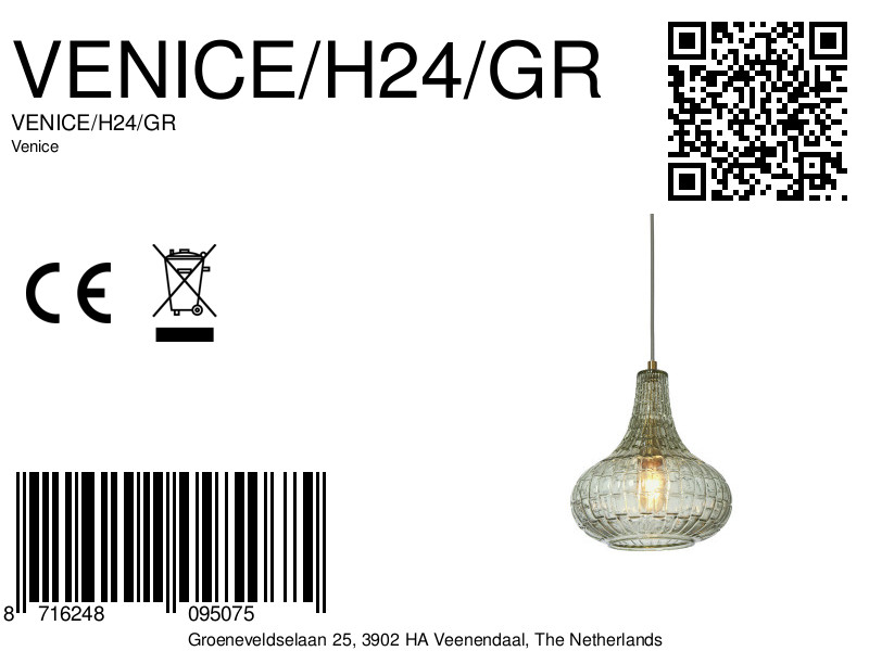 it'saboutromi-lámparacolgante-venice-verde-vidriometal-ø24cm-e27-venice/h24/gr-8a