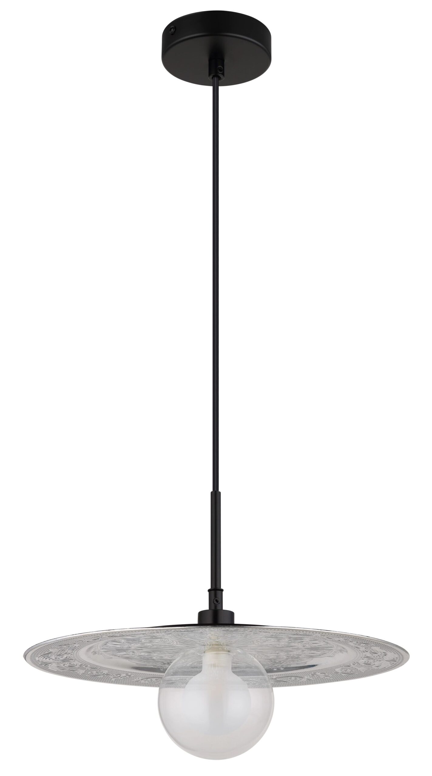 lámparacolganteclásicamodernadevidrionegromateriga-1