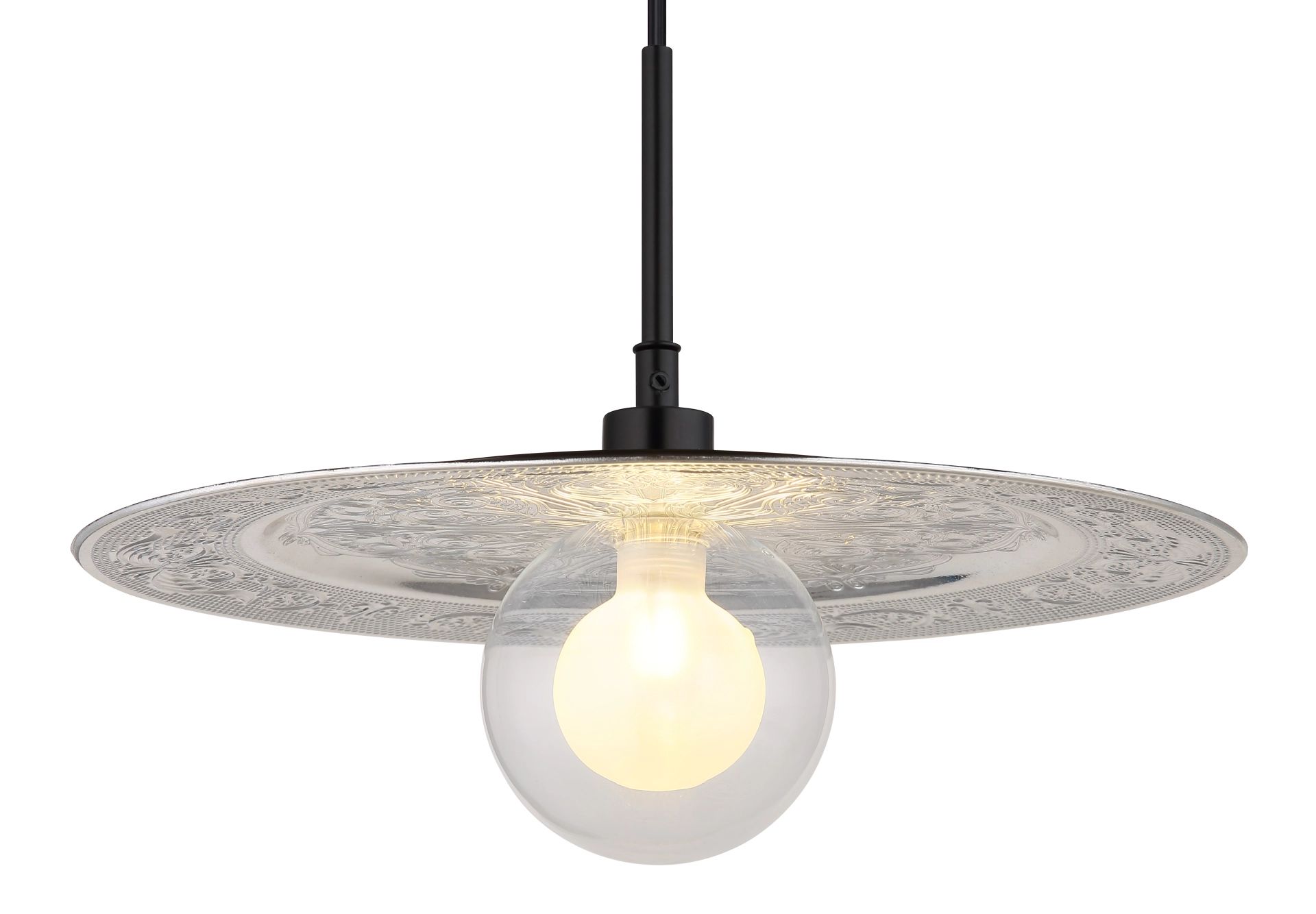 lámparacolganteclásicamodernadevidrionegromateriga-1