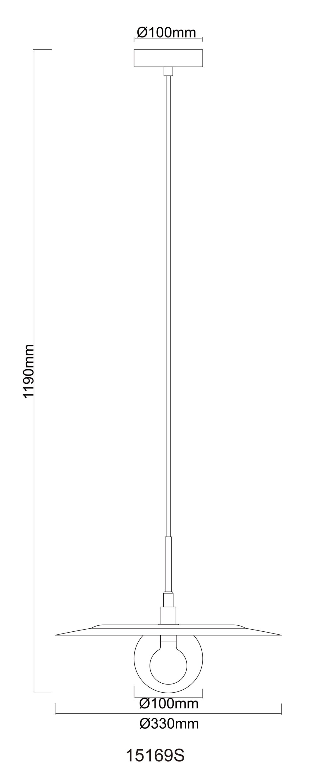 lámparacolganteclásicamodernadevidrionegromateriga-1