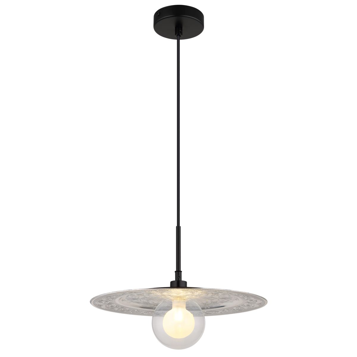 lámparacolganteclásicamodernadevidrionegromateriga-1