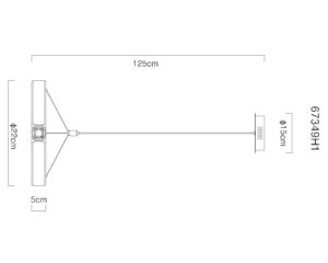 lámparacolgantedebronceeleganteconcristalesdevidriohendricks-1