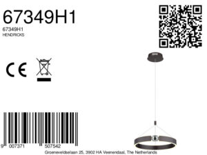 lámparacolgantedebronceeleganteconcristalesdevidriohendricks-8a