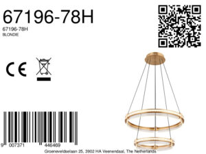 lámparacolganteeleganteconelementosdoradosblondie-8a