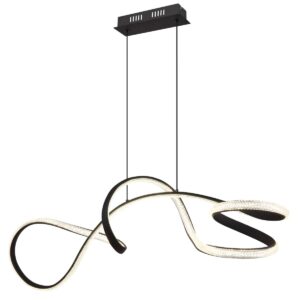 lámparacolganteelegantedemetalnegromateswirl-1