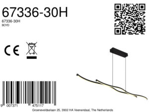 lámparacolganteelegantediseñomodernoennegromateboyd-8a