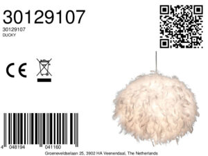 lámparacolgantemodernaconacabadoenníquelmateducky-8a