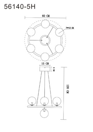 lámparacolgantemodernaconbolasdevidrioopalinoriha-1
