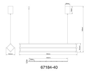 lámparacolgantemodernanegracondetallesdoradoskayson-1