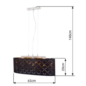 lámparacolgantemodernanegraconpantallaovaladaclarke-1